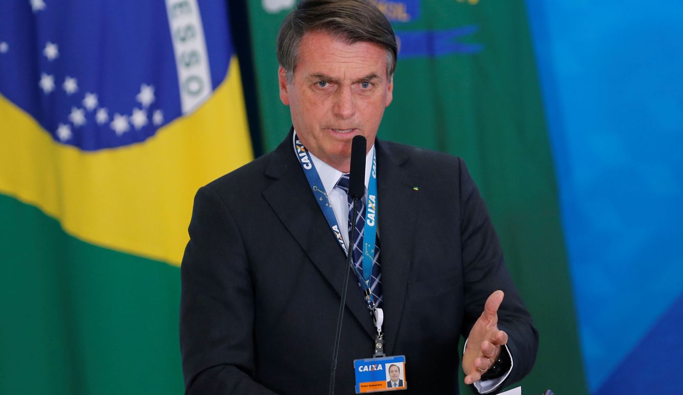 El presidente brasileño, Jair Bolsonaro. (Reuters)