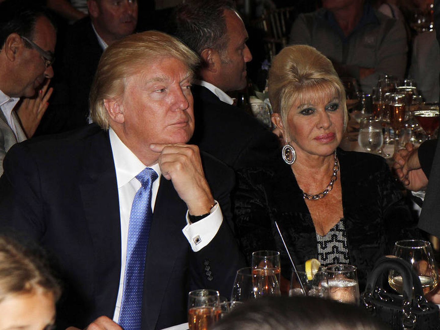 Donald e Ivana Trump, en una de sus últimas fotos juntos. (Gtres)