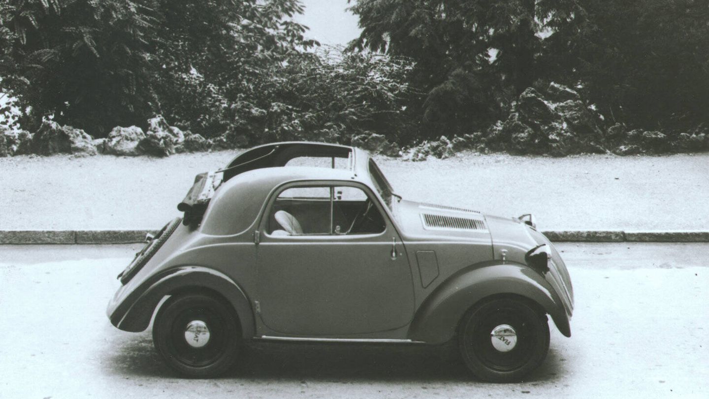 El 500 Topolino, lanzado en 1936, está considerado el primer utilitario de la historia.