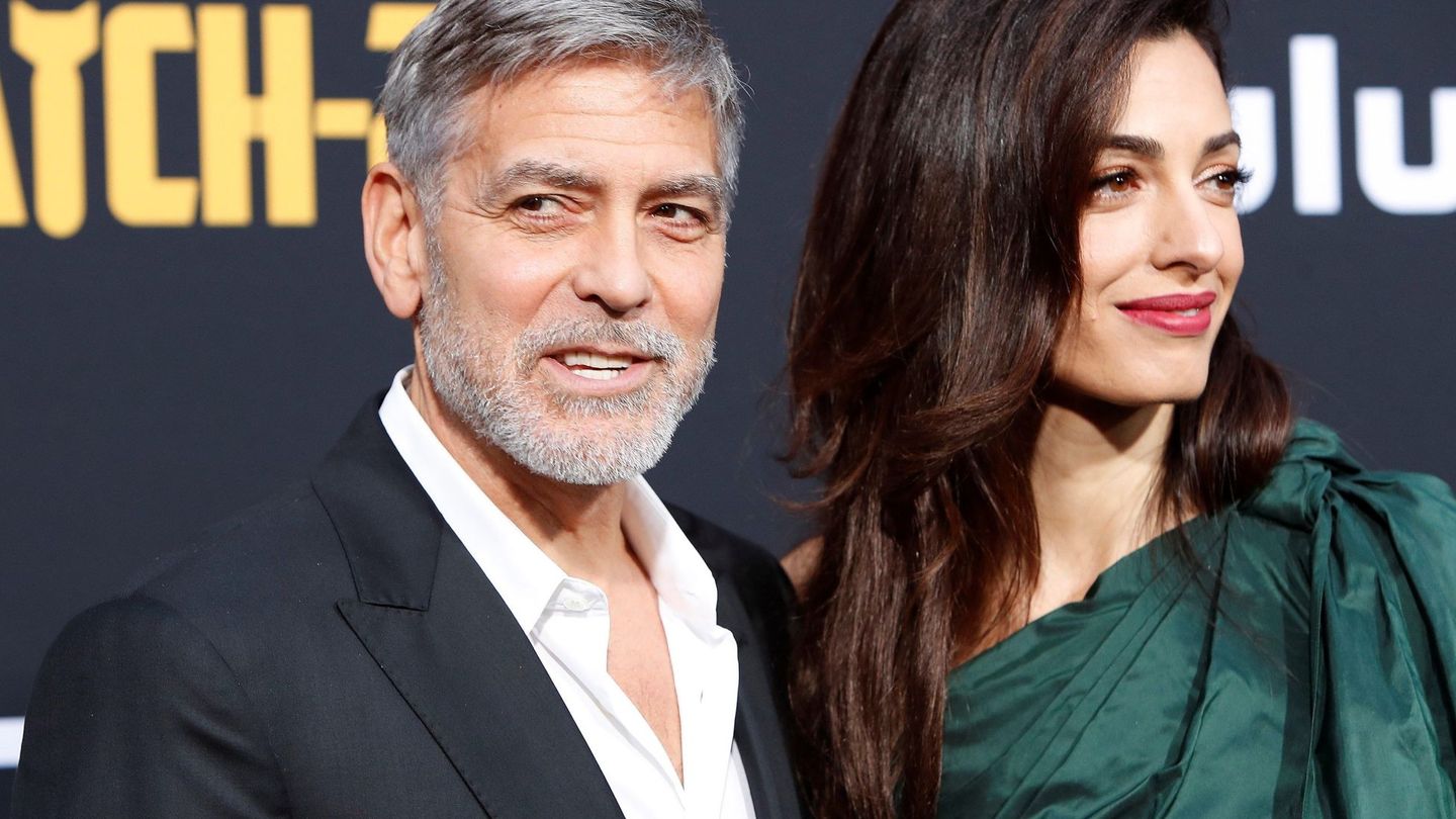 Con George Clooney, en una imagen de archivo. (EFE)