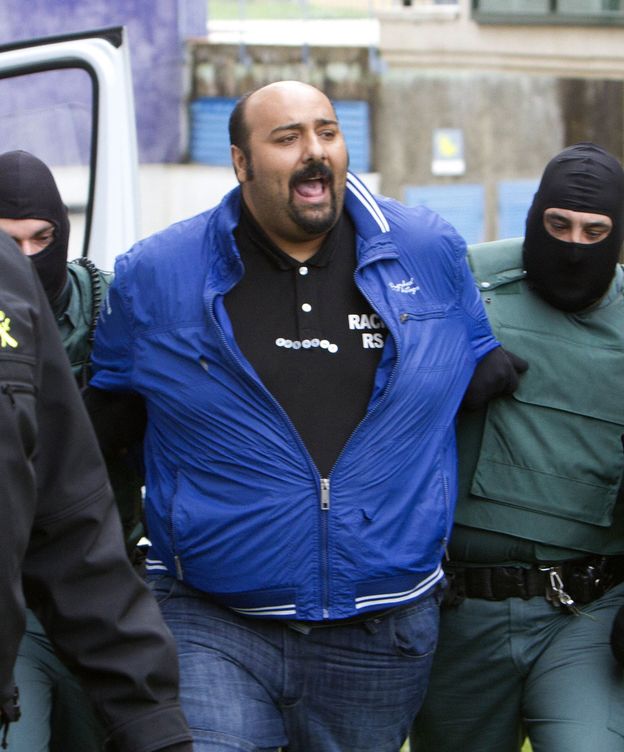Foto: Los "morones", detenidos por un supuesto caso de extorsión a vendedores ambulantes (EFE)