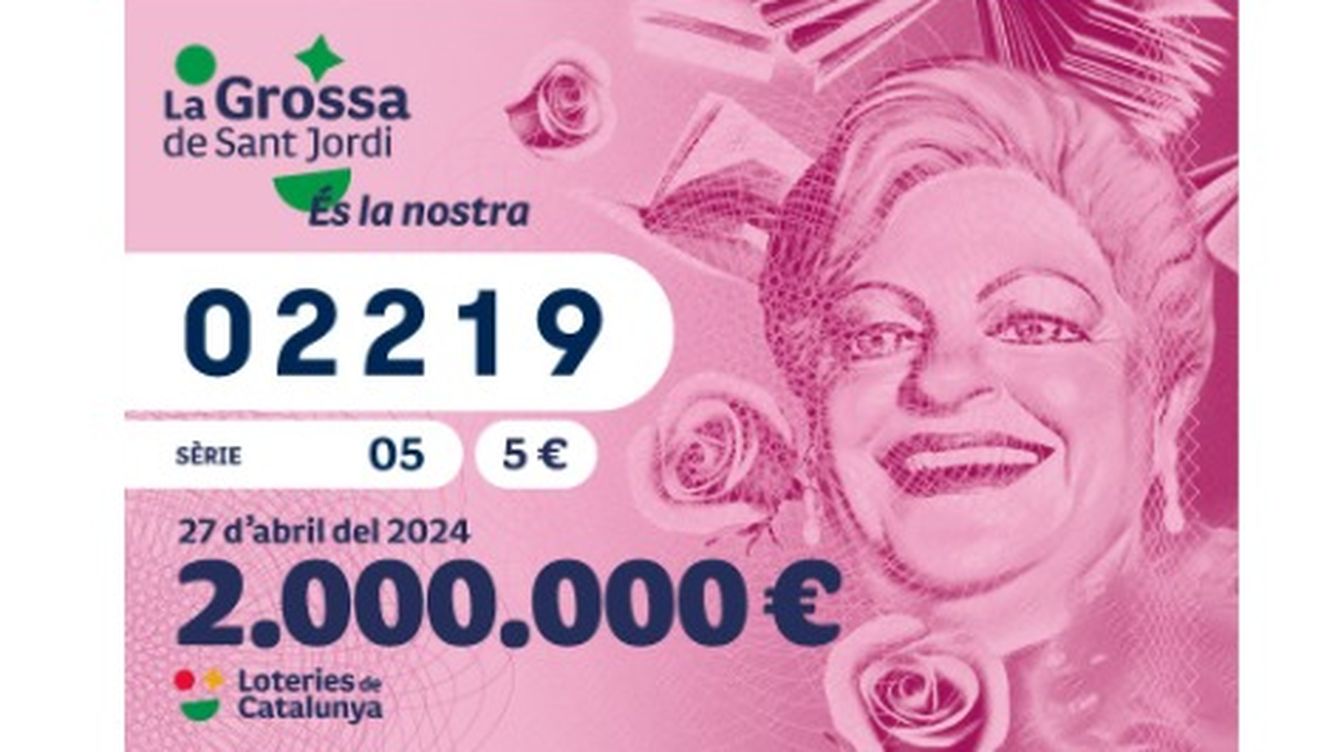Foto: Sorteo de la Grossa de Sant Jordi 2024, en directo | Números y décimos premiados, comprobar Lotería Catalunya