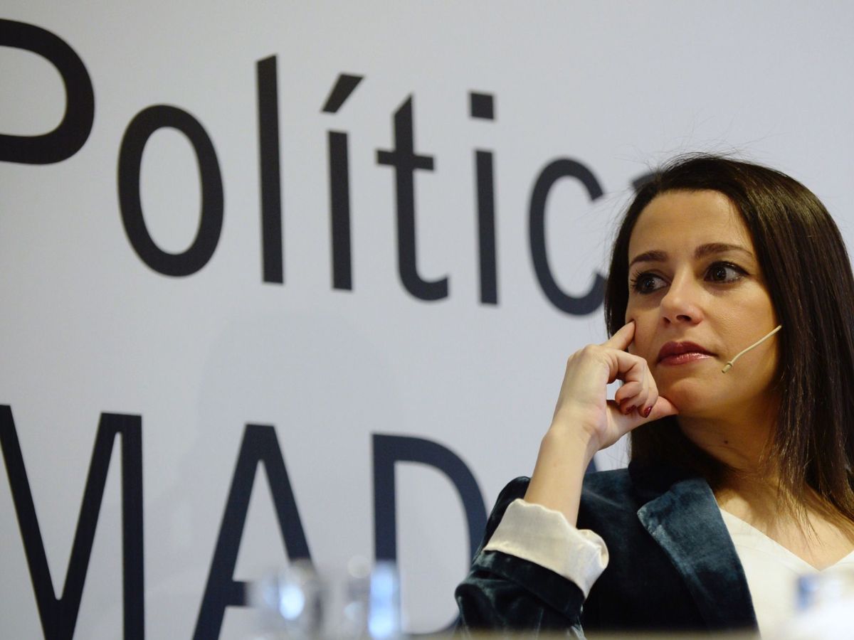 Foto: La presidenta y portavoz del Grupo de Ciudadanos en el Congreso de los Diputados, Inés Arrimadas. (EFE)