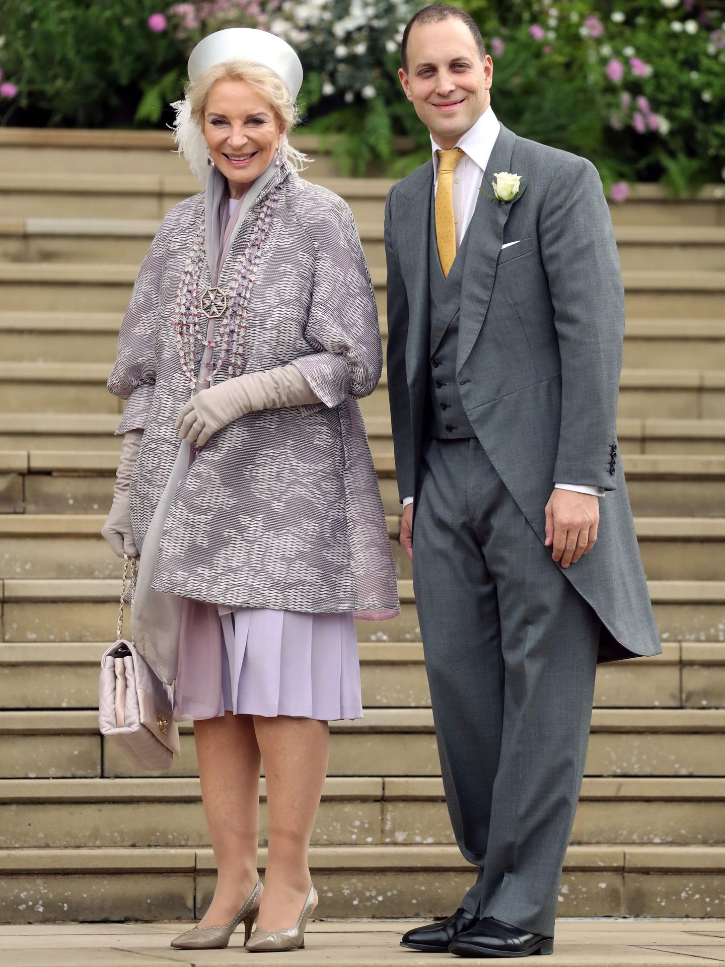 La princesa Michael de Kent, en la boda de su hija, Lady Gabriella Windsor. (Reuters)