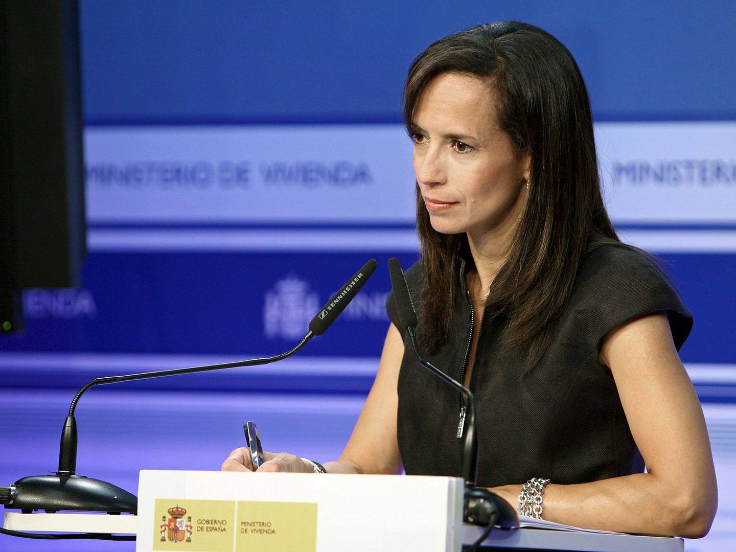 Beatriz Corredor, en su etapa como ministra de Vivienda. (EFE)