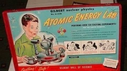 Así era Atomic Energy Lab, considerado el juguete más peligroso de la historia