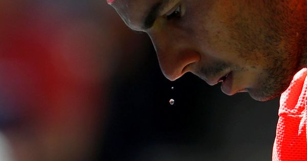 Foto: Rafa Nadal, durante un partido del US Open. (Reuters)