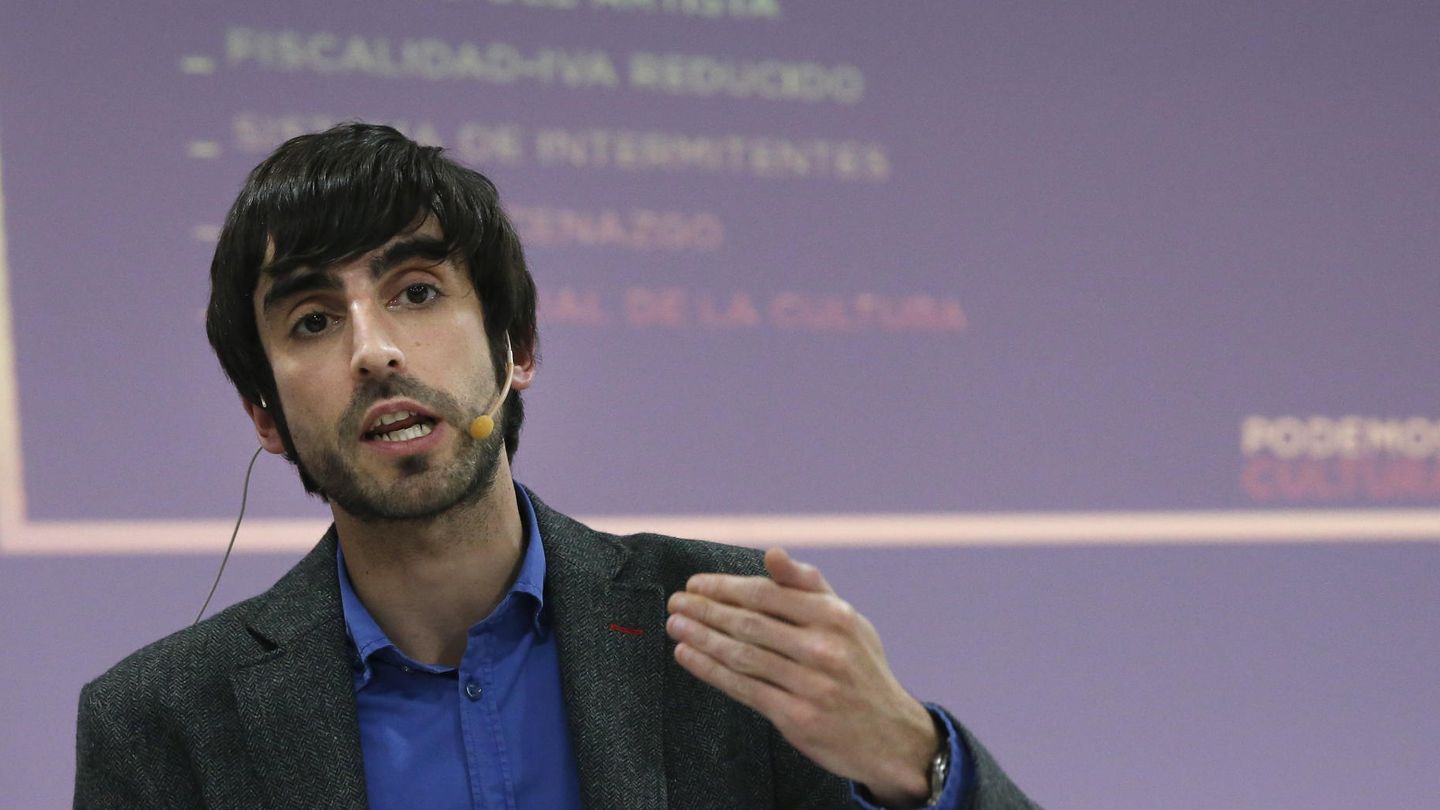Eduardo Maura, candidato oficialista a la secretaria autonómica de Podemos. (EFE)