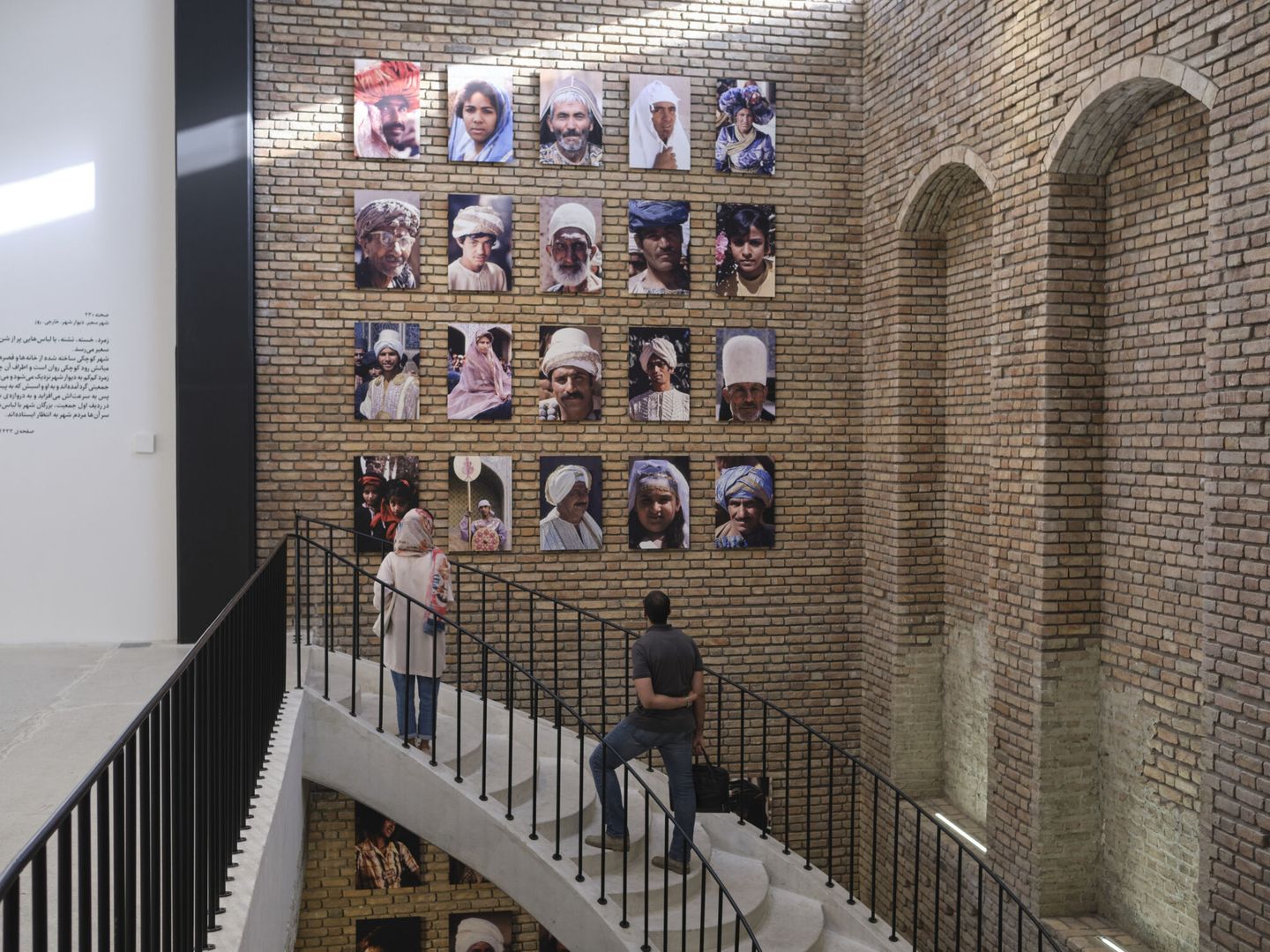 Exposición en Irán sobre Pasolini. (EFE/Jaime León)