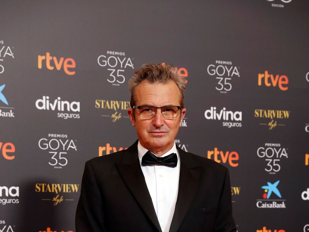 Foto: Mariano Barroso, presidente de la Academia del Cine en la gala de los Goya (EFE)