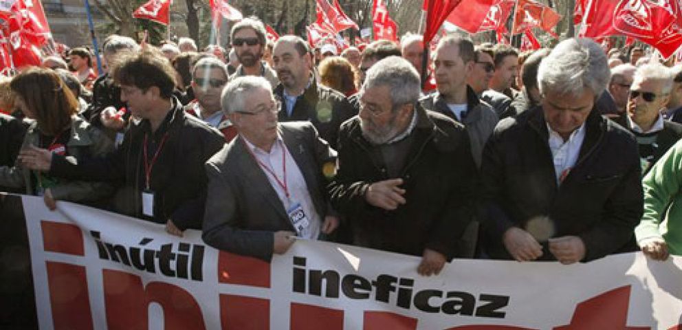 Foto: Los sindicatos reiteran que negociar es la única vía para desconvocar la huelga general