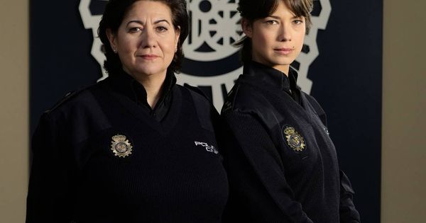 Foto: Luisa Martín y Andrea del Río, protagonistas de 'Servir y proteger'. 