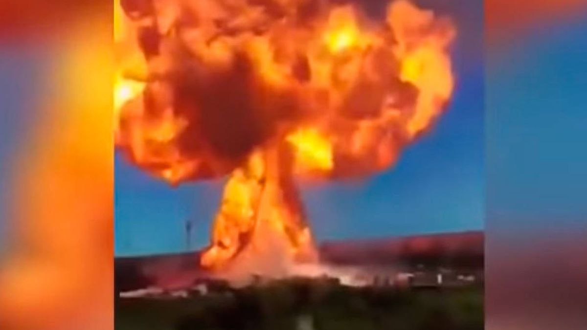 Una gran explosión de una gasolinera en Rusia deja al menos 35 heridos
