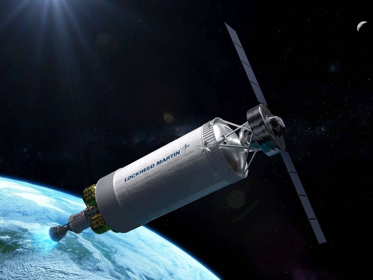 Foto: Ilustración de una futura nave espacial. (Lockheed Martin)