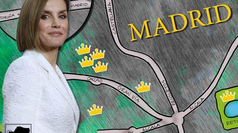 La Reina Letizia y su mapa de ocio por Madrid