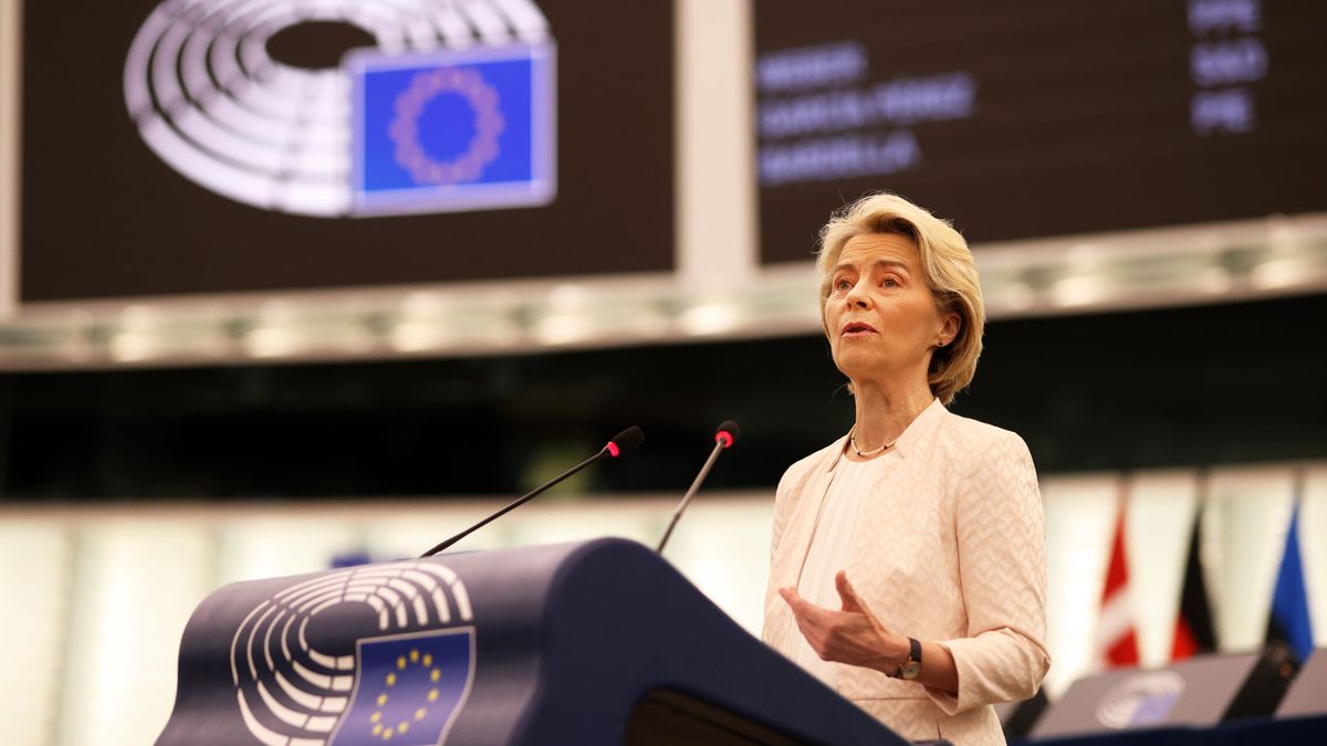 Von der Leyen pide a la Eurocámara su reelección para "liderar la lucha" por Europa