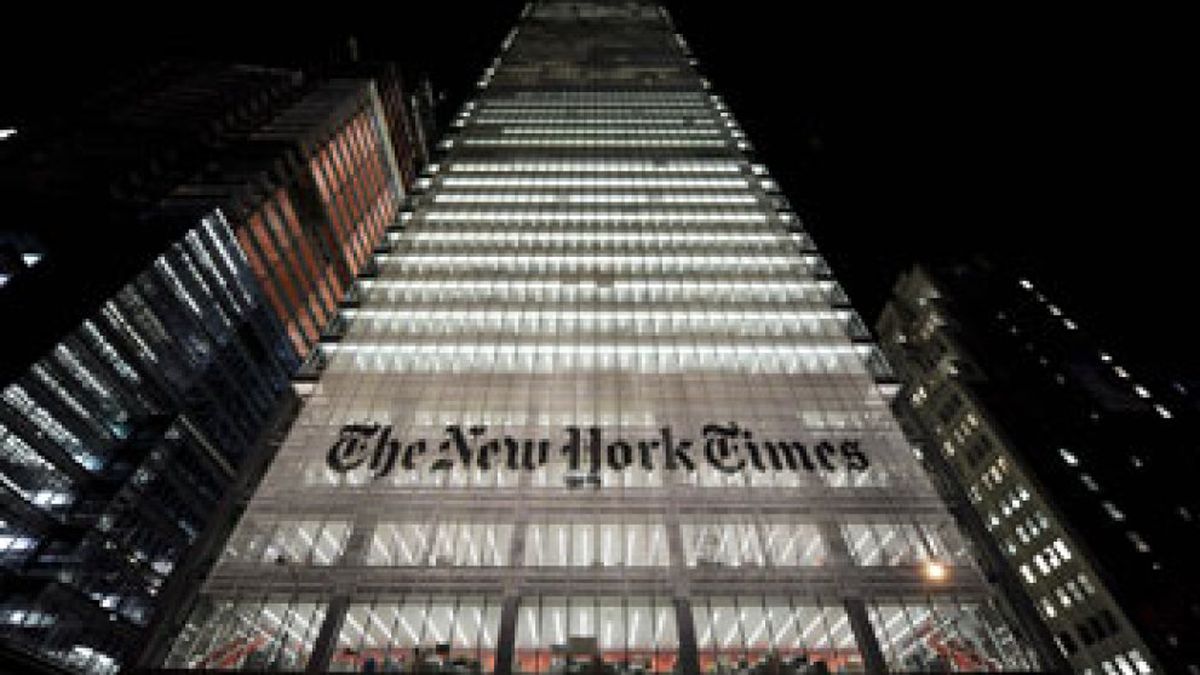 'The New York Times' despedirá a 100 periodistas