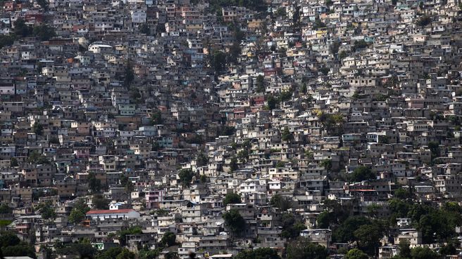 Foto de Desolación en Haití