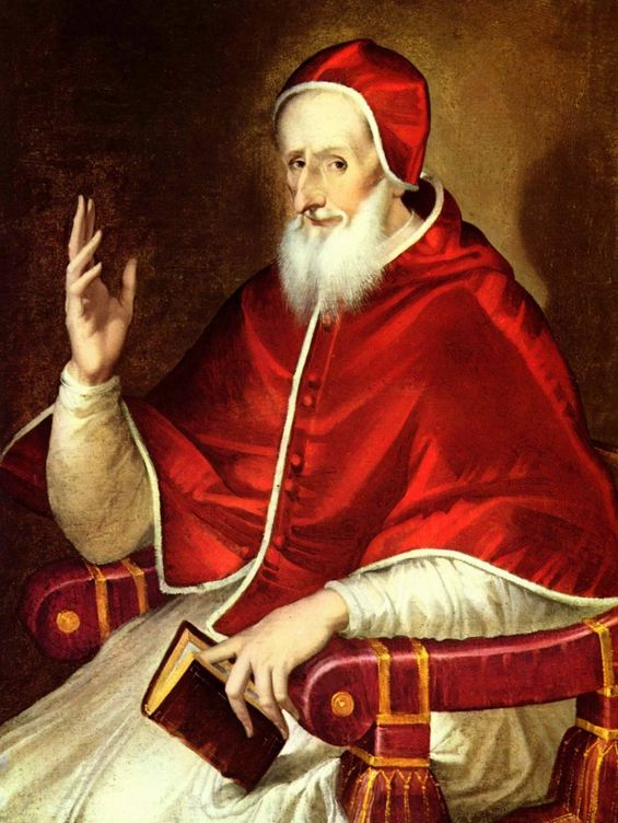 Pío V por el Greco.