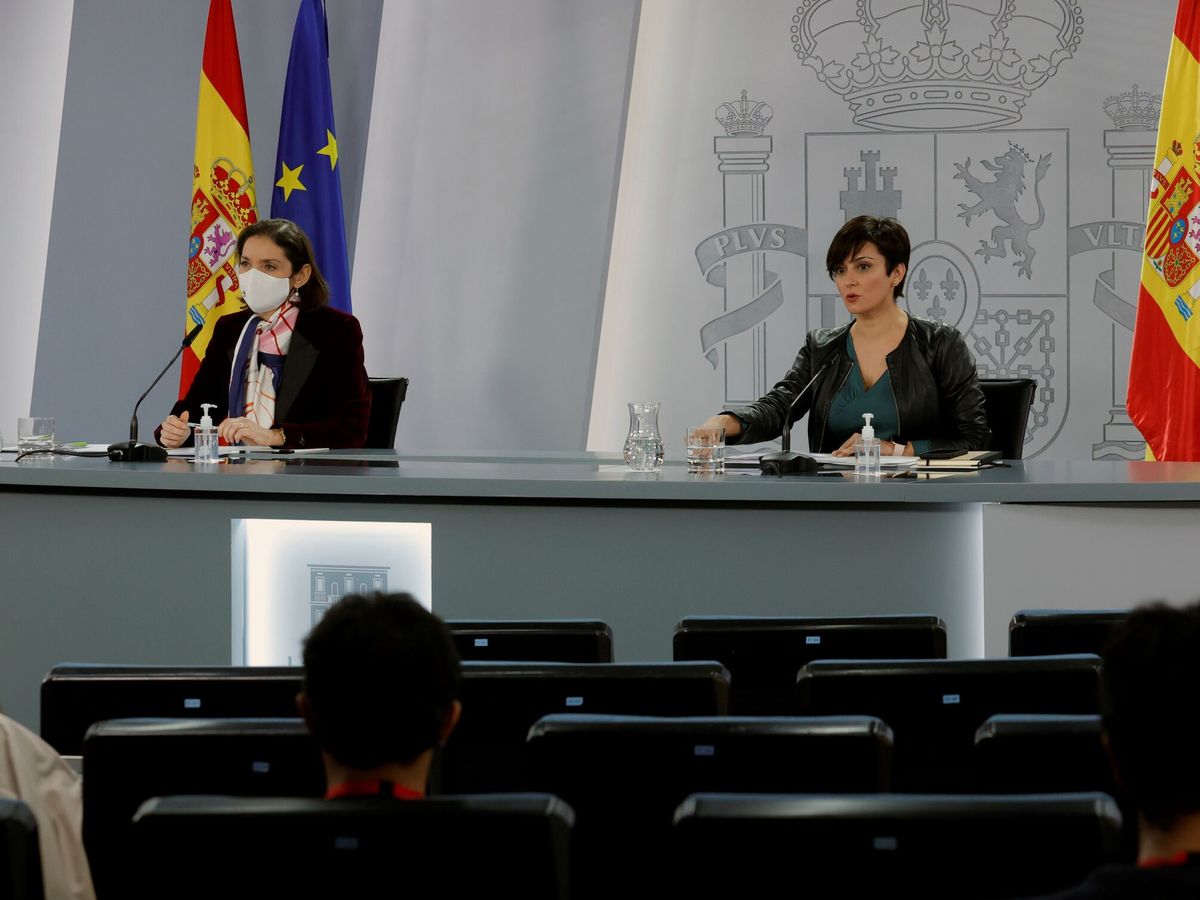 Foto: Rueda de prensa tras el Consejo de Ministros. (EFE/Zipi)