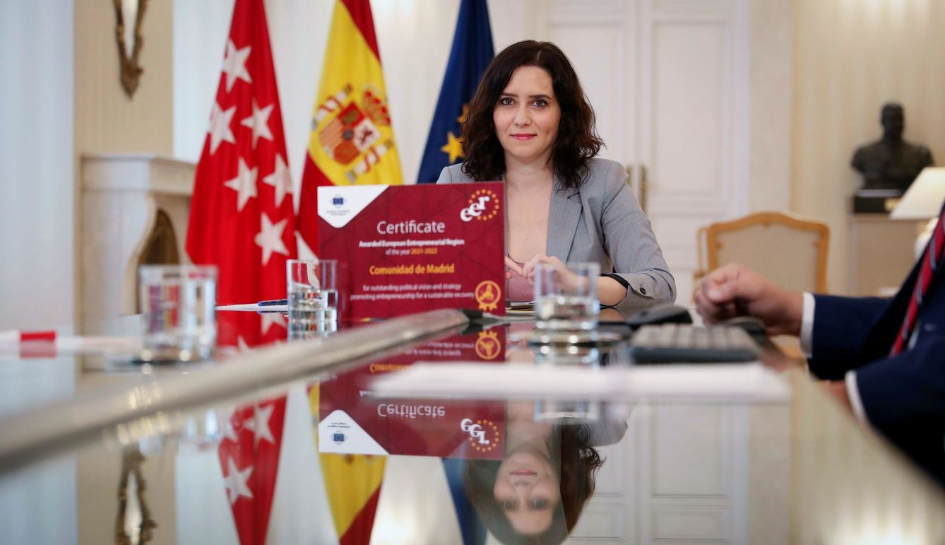 La presidenta de la Comunidad de Madrid, Isabel Díaz Ayuso. (EFE)