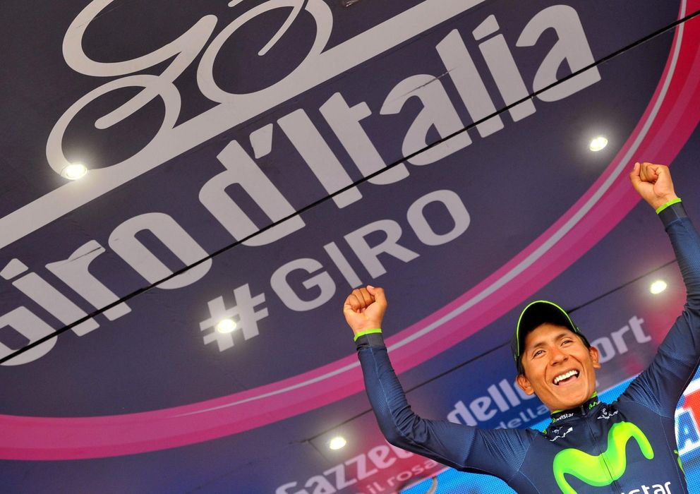 Foto: Quintana está a punto de convertirse en el ganador del Giro de Italia.