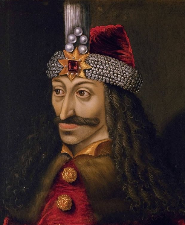 Un retrato de Vlad Tepes, hijo de Vlad Dracul.