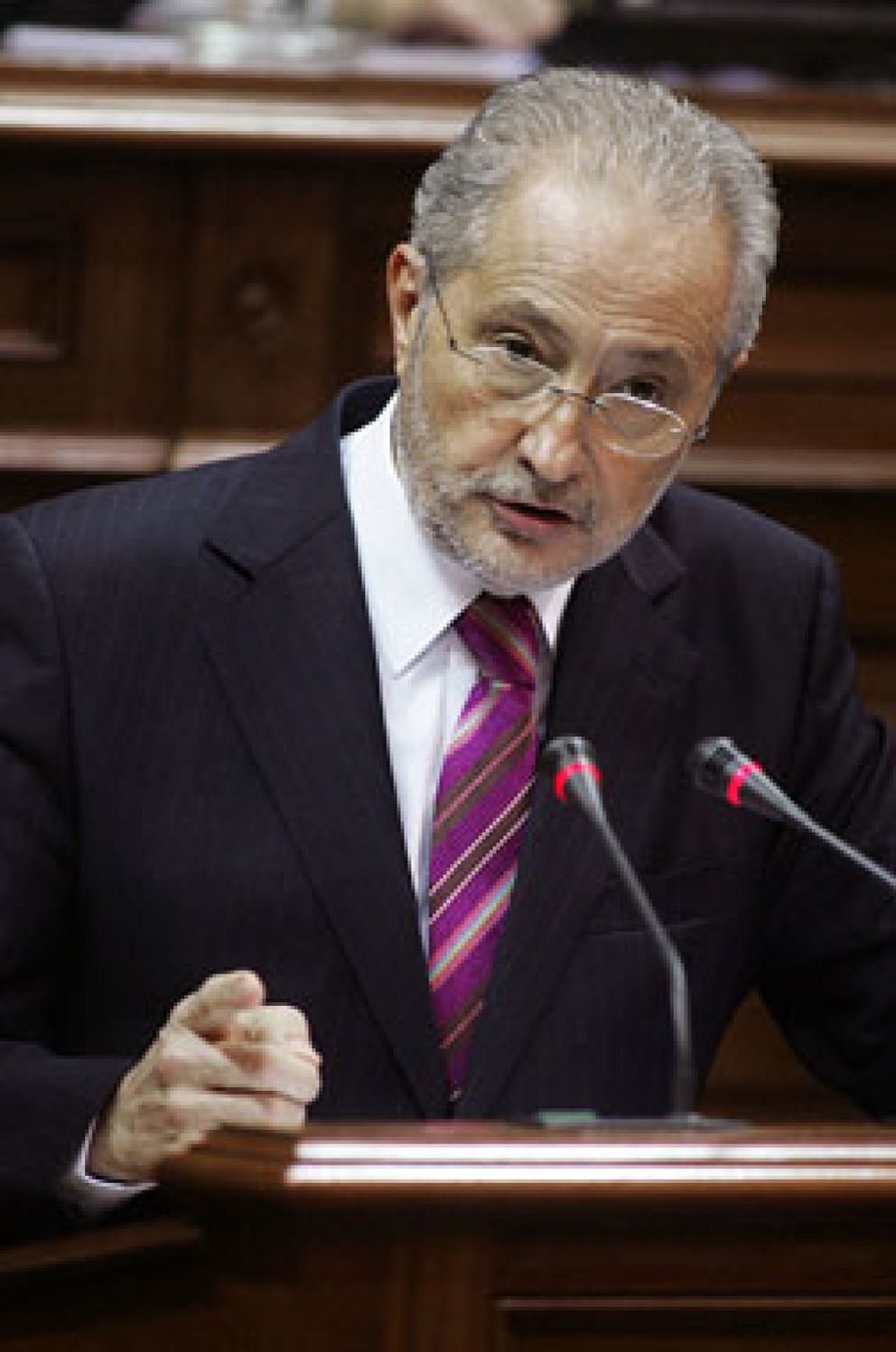Foto: El presidente del Gobierno de Canarias anuncia que no se presentará a la reelección