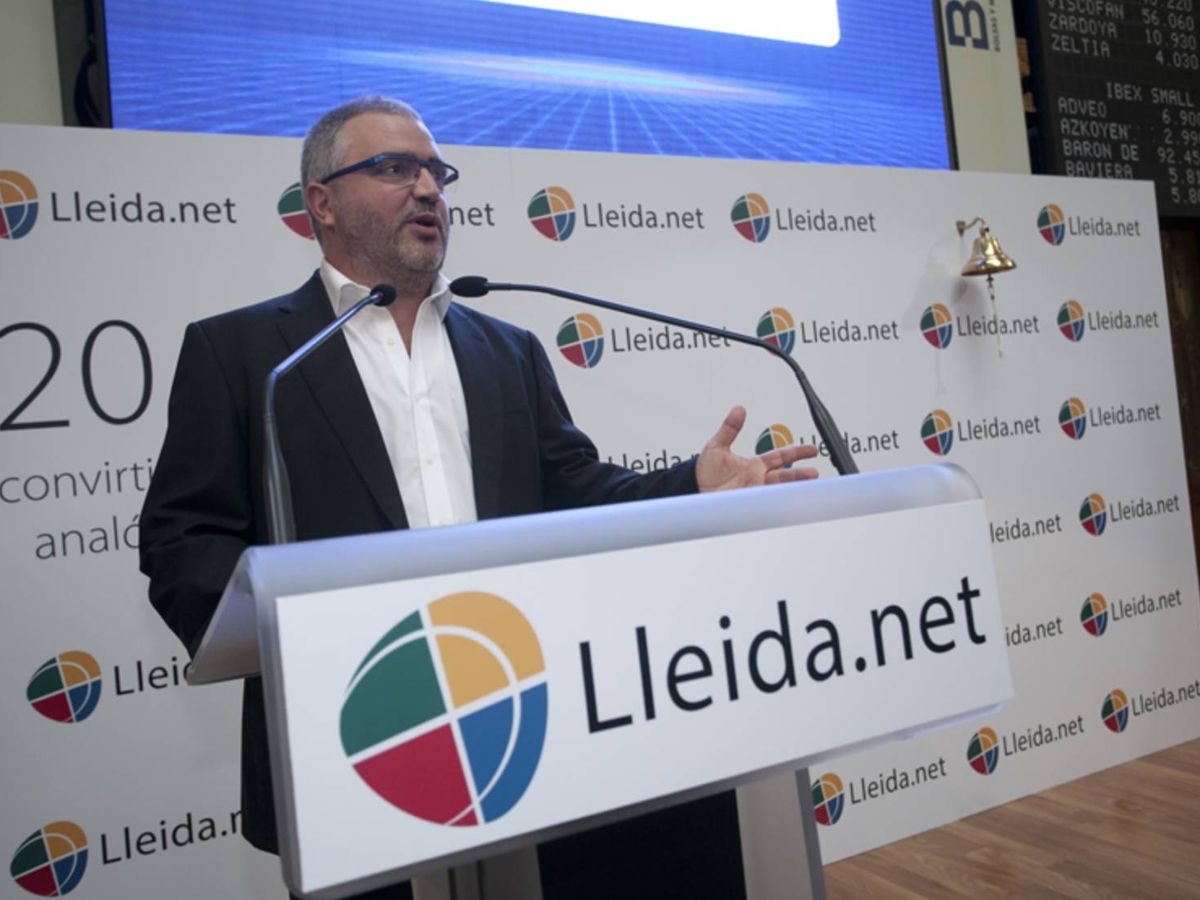 Foto: Sisco Sapena, fundador de Lleida.net 