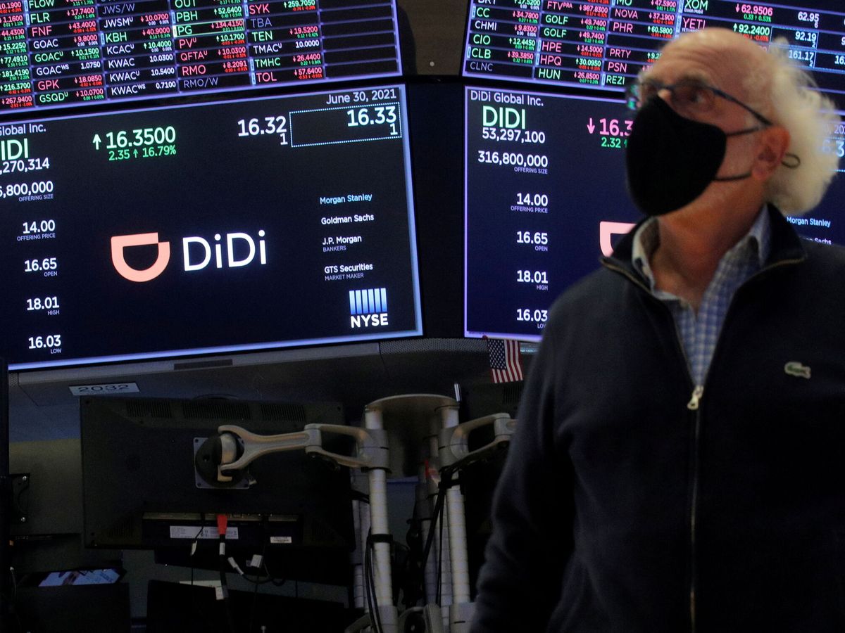Foto: Debut de Didi en Wall Street. (Reuters/Brendan McDermid)