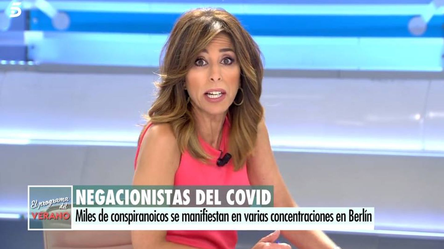 Ana Terradillos, en 'El programa del verano'. (Telecinco)