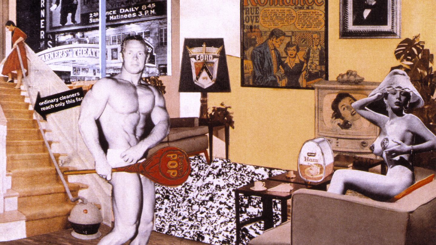 'just what was it that made yesterday's homes so different, so appealing?', richard hamilton