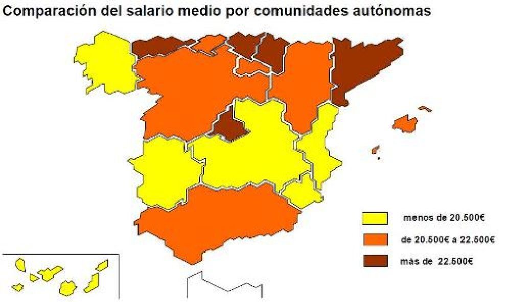 Foto: El sueldo medio en España creció hasta 22.511 euros en 2009, un 2,9% más