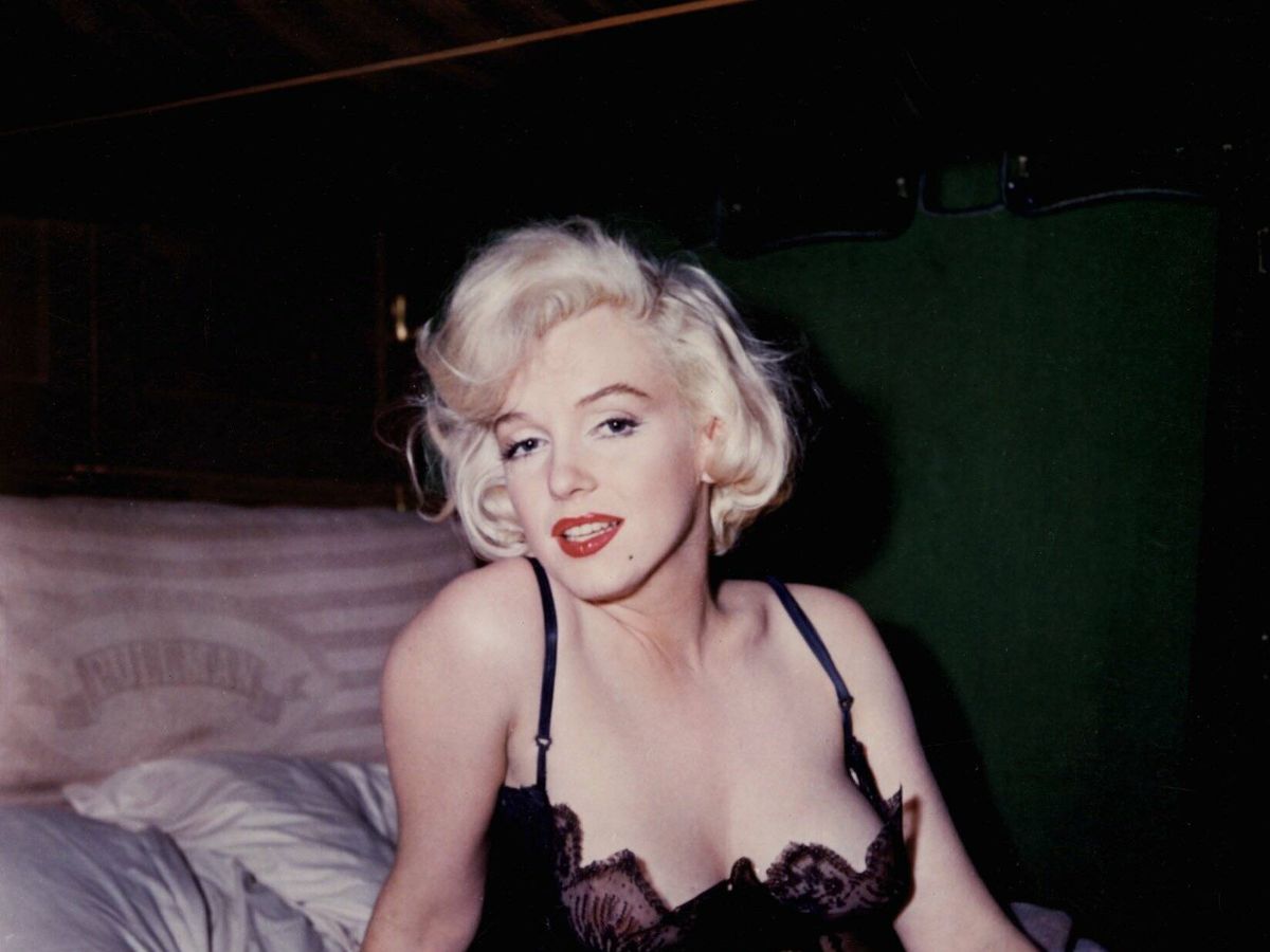 Foto: Marilyn, durante el rodaje de 'Con faldas y a lo loco'. (CP)