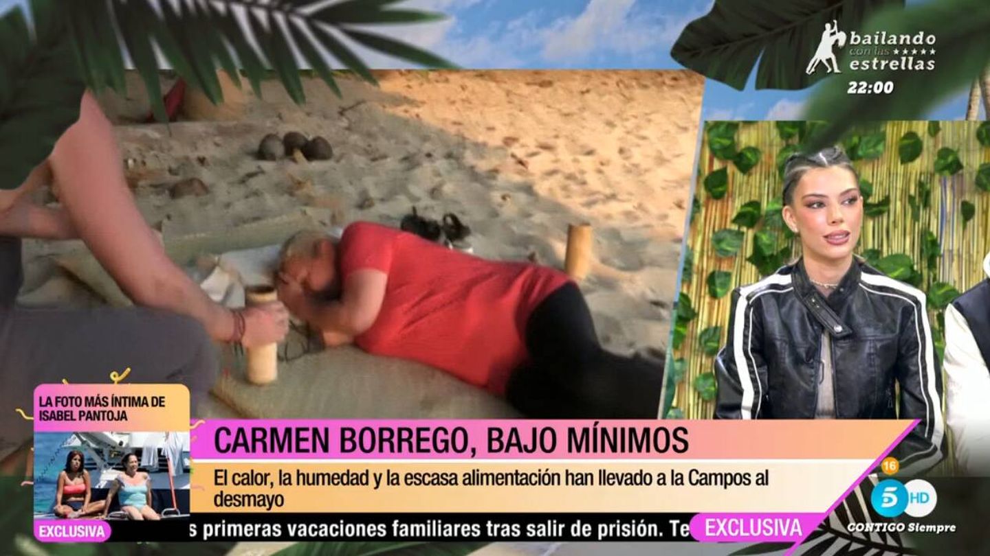 La sobrina de Carmen Borrego, Alejandra Rubio. (Mediaset)