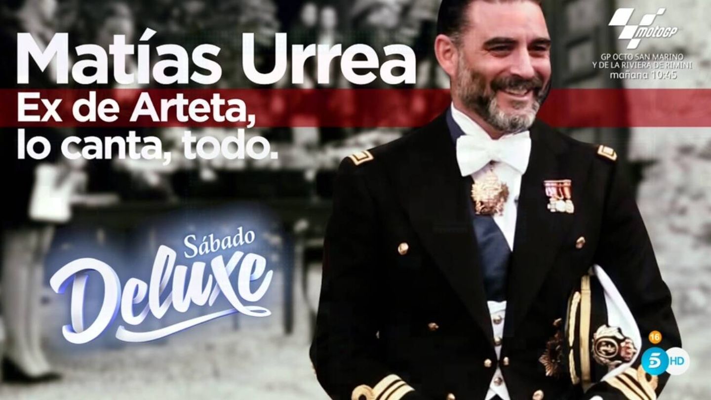 Imagen promocional de la entrevista a Urrea. (Telecinco).