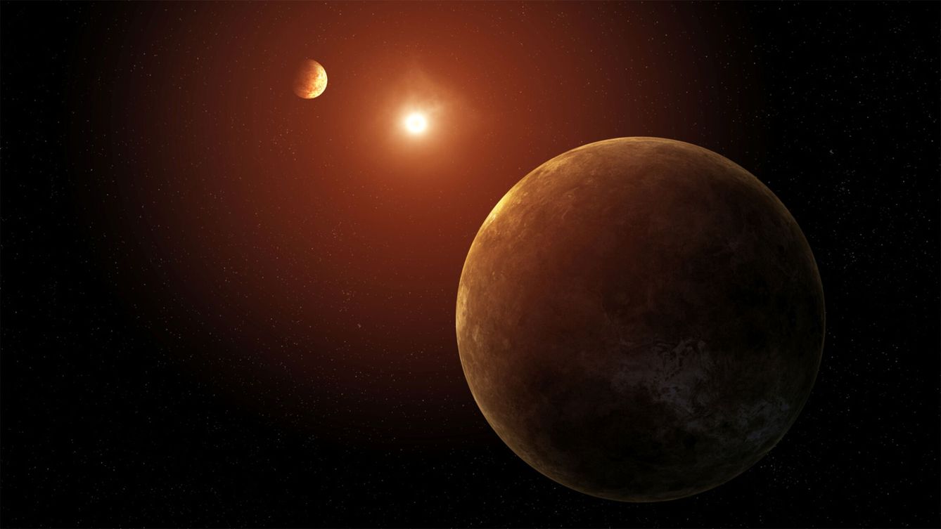 Uno de los muchos sistemas con exoplanetas detectados por el observatorio Kepler.