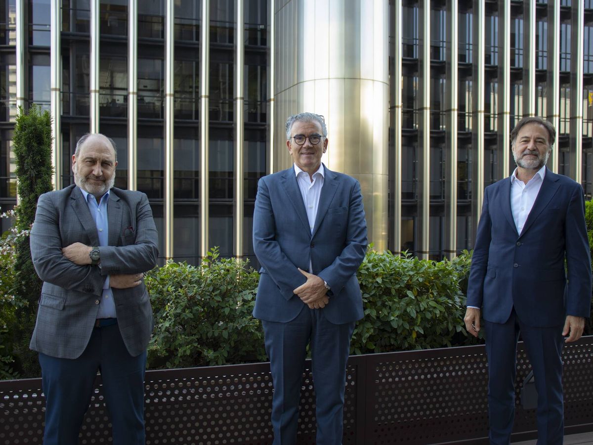 Foto: Javier Cantera, Juan Carlos Alcaide y Mario Alonso. 