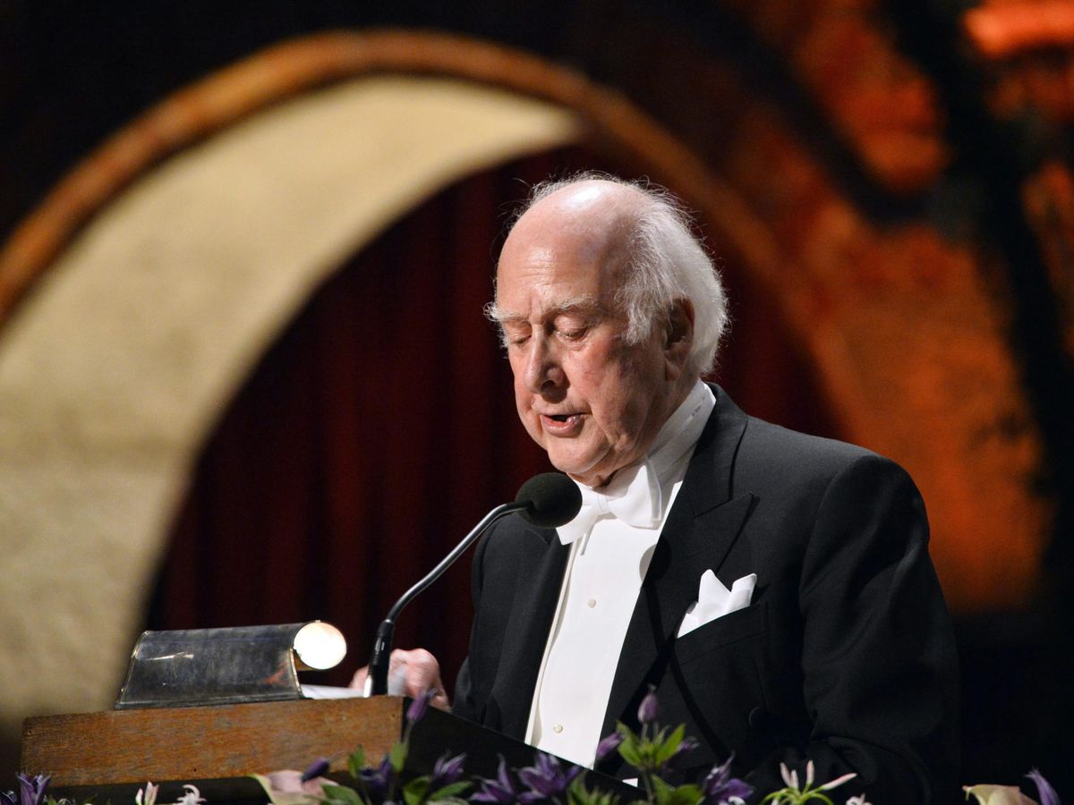 Foto: El Premio Nobel de Física 2013, el británico Peter W. Higgs. (EFE/Henrik Montgomery)