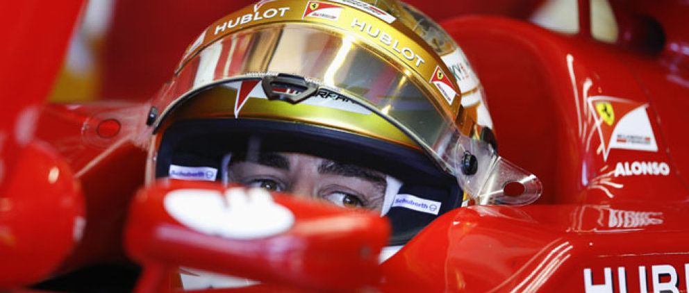 Foto: Fernando Alonso: puntos de sutura deportivos... y en el orgullo