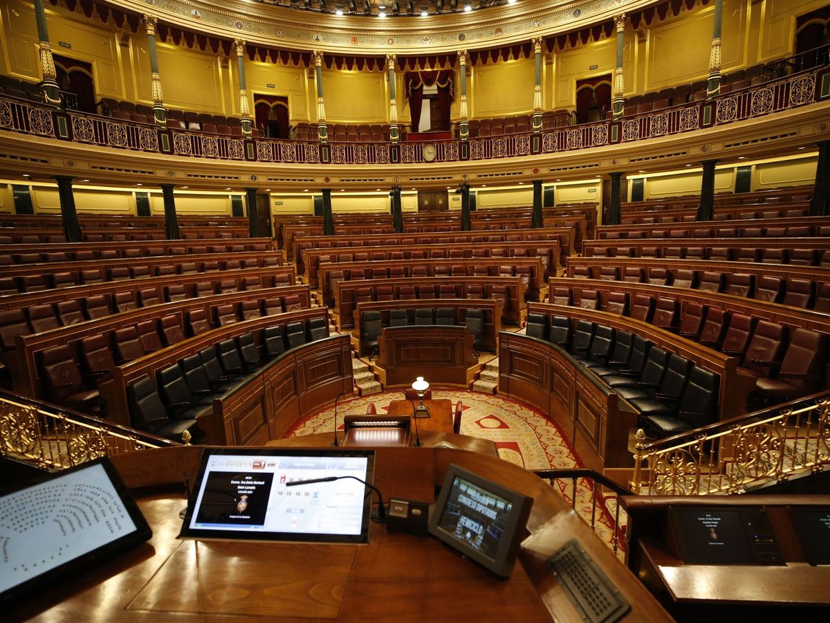 Foto: Vista del Congreso de los Diputados. (EFE/Javier Lizón)