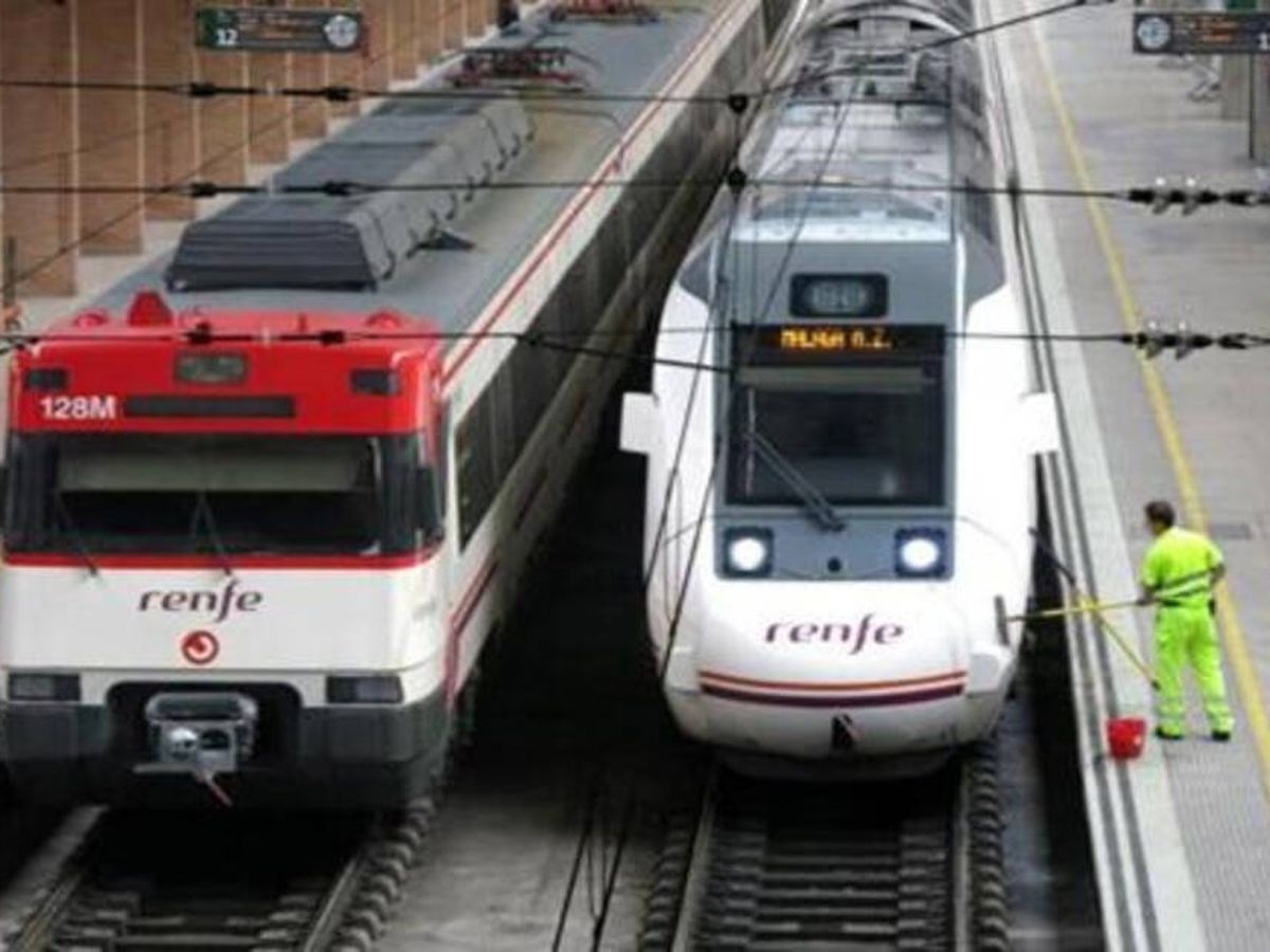 Foto: Trenes de Renfe. (EFE)