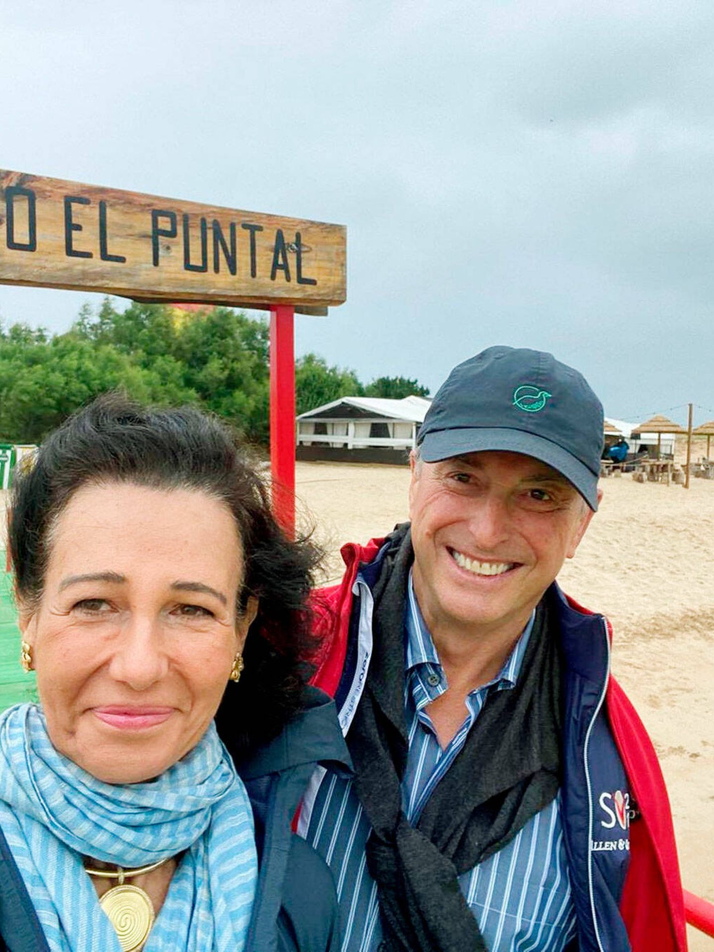Ana Botín y Guillermo Morenés en una imagen compartida en sus redes sociales. (Instagram)
