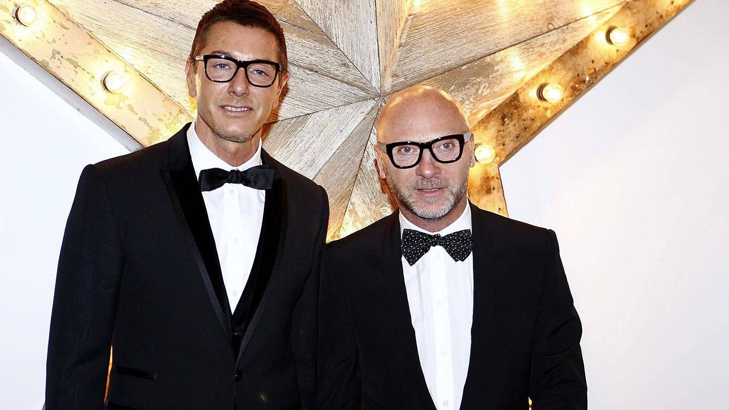Stefano Gabbana y Domenico Dolce, en una imagen de archivo. (Getty)
