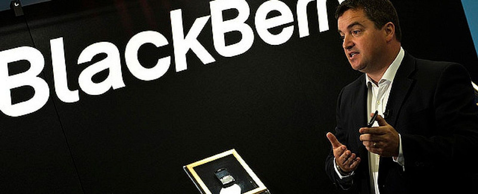Foto: "No me está respondiendo": un directivo de BlackBerry se niega a hablar del iPhone