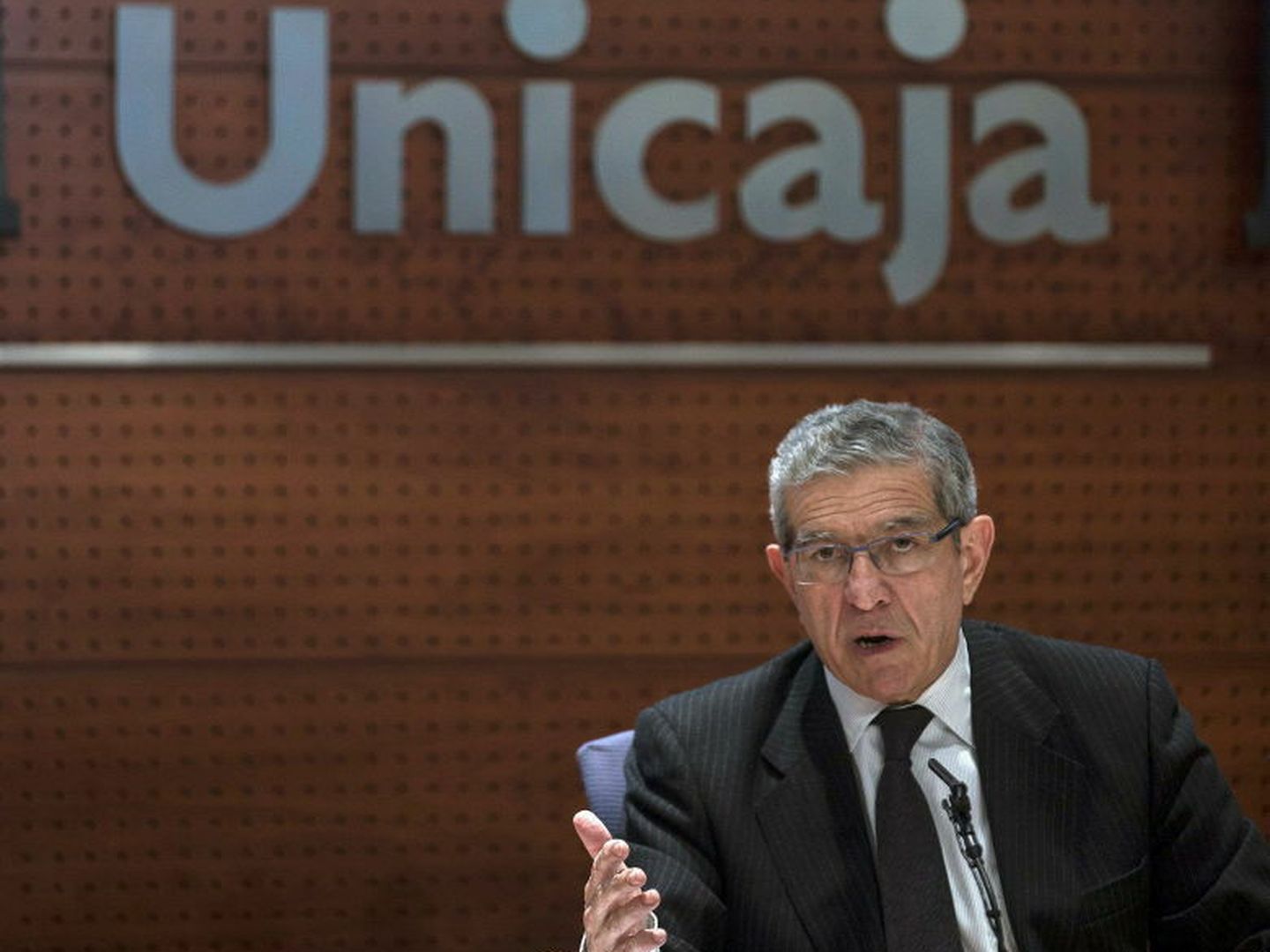 El presidente de Unicaja Banco, Braulio Medel (Efe)