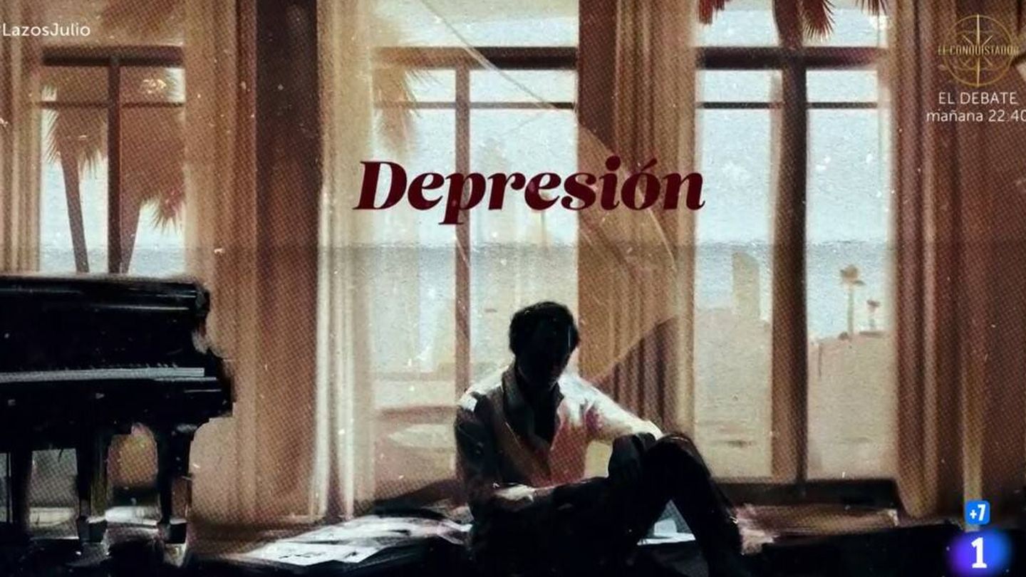 Uno de los momentos más duros de la vida del cantante: su depresión. (Cortesía RTVE)