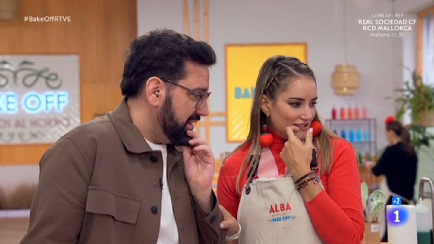 Alba Carrillo en 'Bake Off: famosos al horno'. (RTVE)