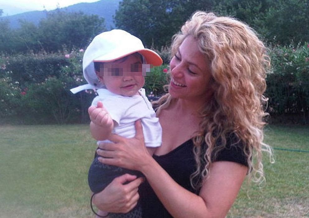 Foto: Shakira y el pequeño Milan este fin de semana. (Insragram)