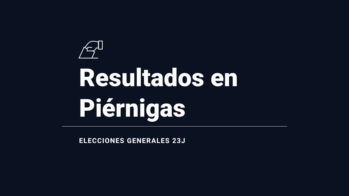 Resultados, ganador y última hora en Piérnigas de las elecciones generales 2023: el PP, fuerza más votada